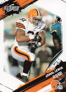 2009 Score Football Jamal Lewis #68