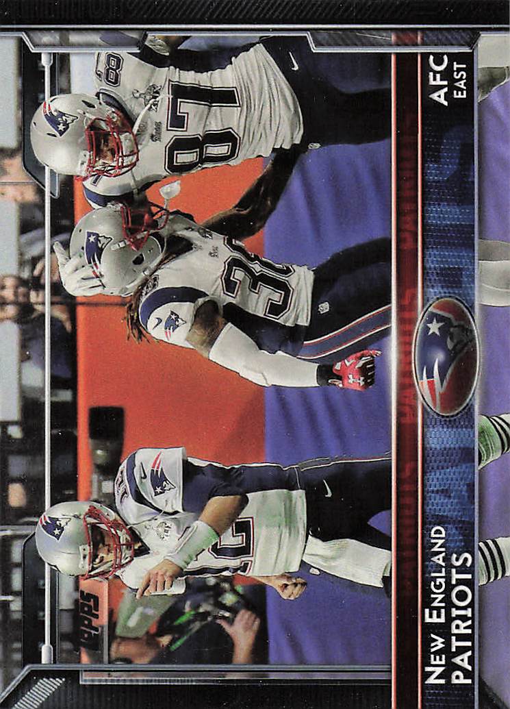2015 Topps Football New England Patriots #264