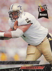 1993 Fleer Ultra Willie Roaf #313