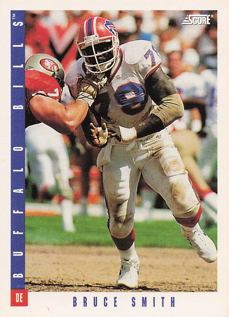 1993 Score Football Bruce Smith #267