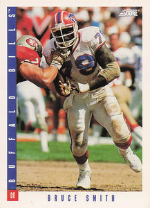1993 Score Football Bruce Smith #267