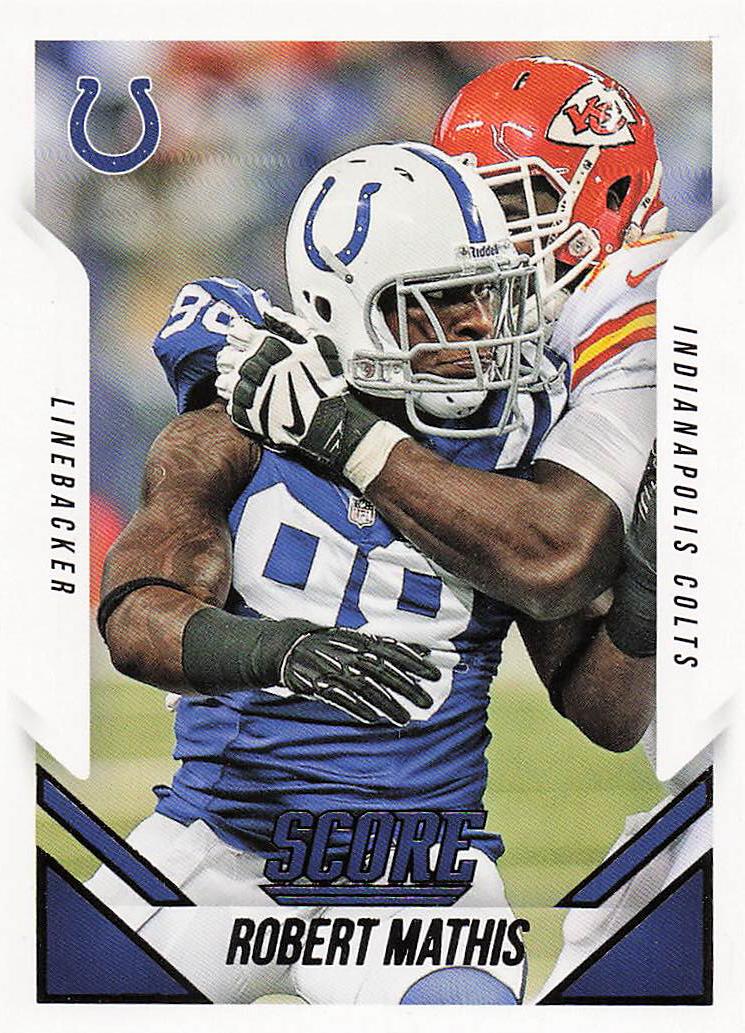 2015 Score Football Robert Mathis #47