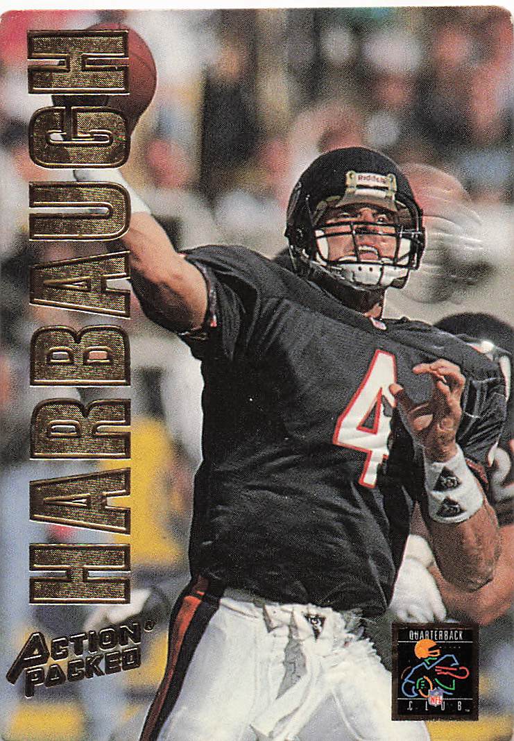 1993 Action Packed Football Quarterback Club Jim Harbaugh #QB6