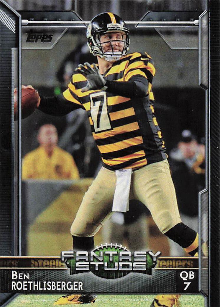 2015 Topps Football Ben Roethlisberger #311