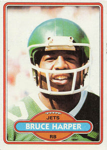 1980 Topps Football Bruce Harper #384
