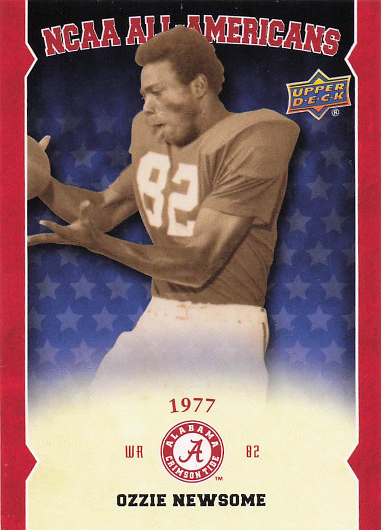 2012 Upper Deck University of Alabama Football Ozzie Newsome #AA-ON