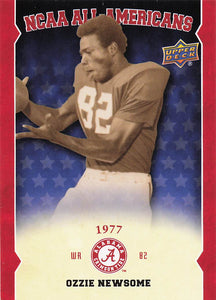 2012 Upper Deck University of Alabama Football Ozzie Newsome #AA-ON