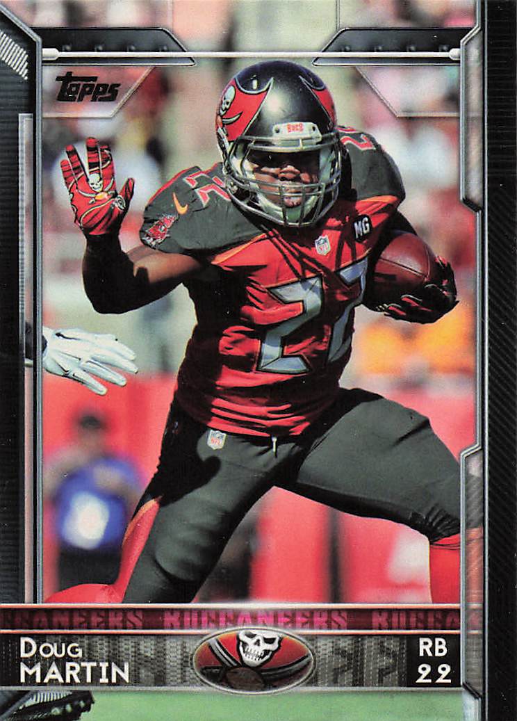 2015 Topps Football Doug Martin #123