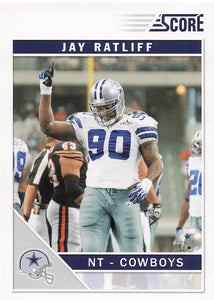 2011 Score Football Jay Ratliff #80