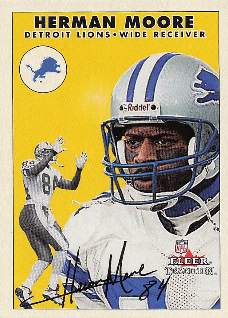 2000 Fleer Tradition Football Herman Moore #131