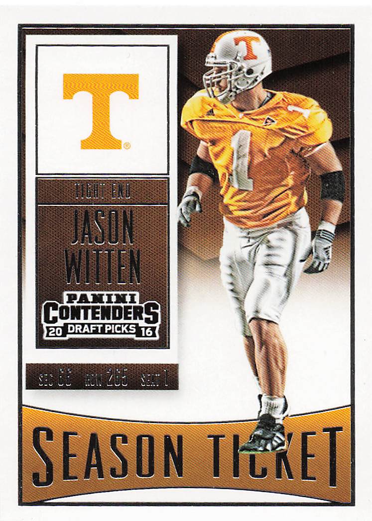 2016 Panini Contenders Draft Picks Football Jason Witten #47