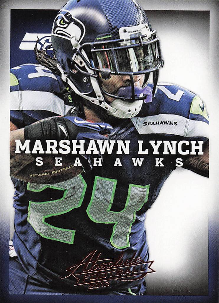 2013 Panini Absolute Football Retail Marshawn Lynch #88