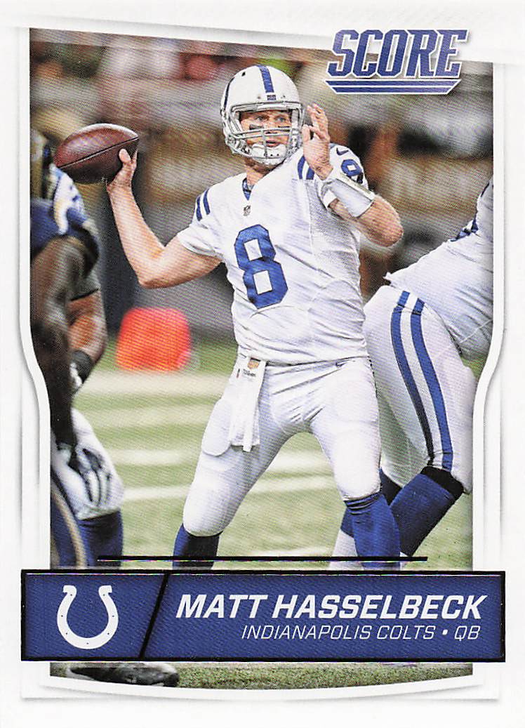 2016 Score Football Matt Hasselbeck #138