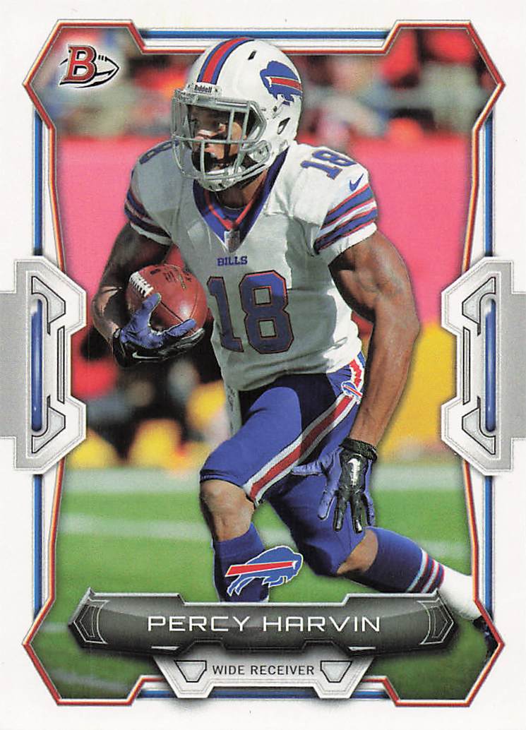 2015 Bowman Football Percy Harvin #99