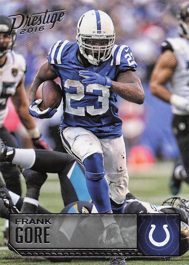 2016 Panini Prestige Football Frank Gore #84