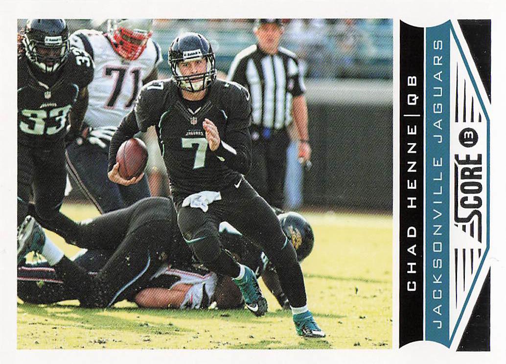 2013 Score Football Chad Henne #101
