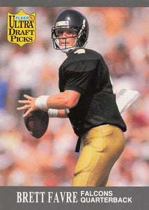 1991 Ultra Football Brett Favre #283b Rookie