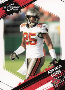 2009 Score Football Aqib Talib #273
