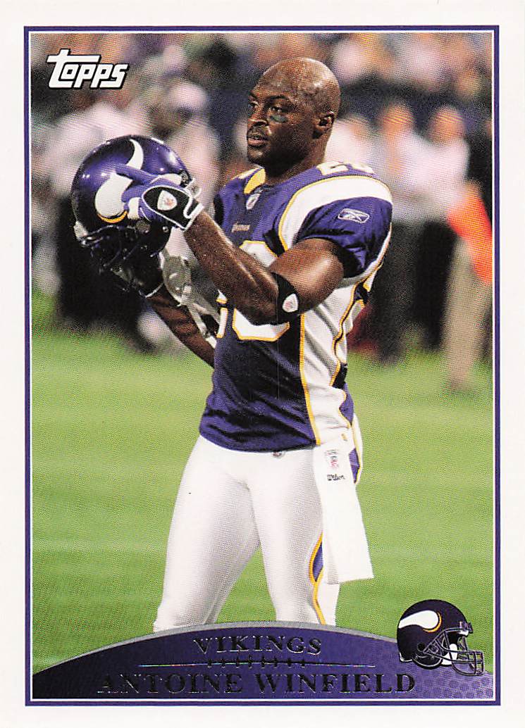 2009 Topps Football Antoine Winfield #172