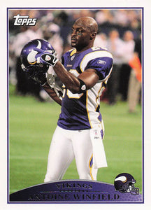 2009 Topps Football Antoine Winfield #172
