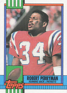 1990 Topps Football Robert Perryman #420b