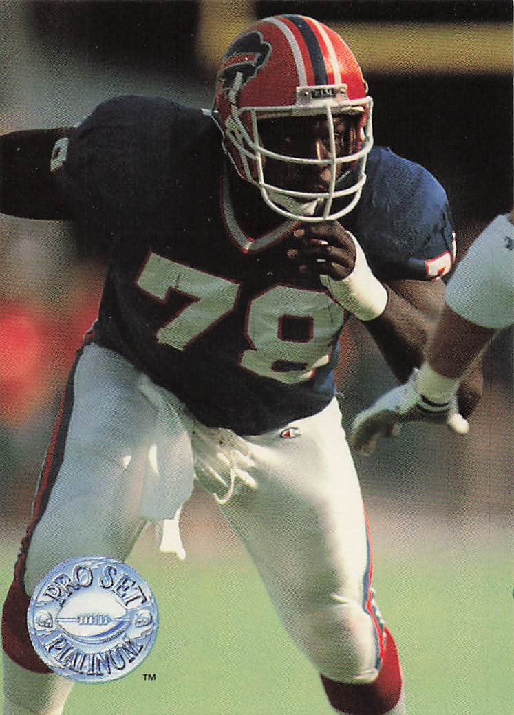 1991 Pro Set Platinum Football Bruce Smith #8