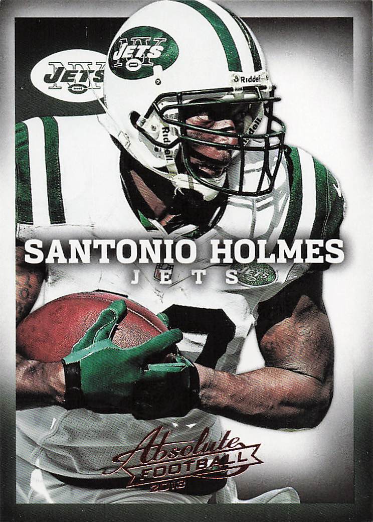 2013 Panini Absolute Football Retail Santonio Holmes #68