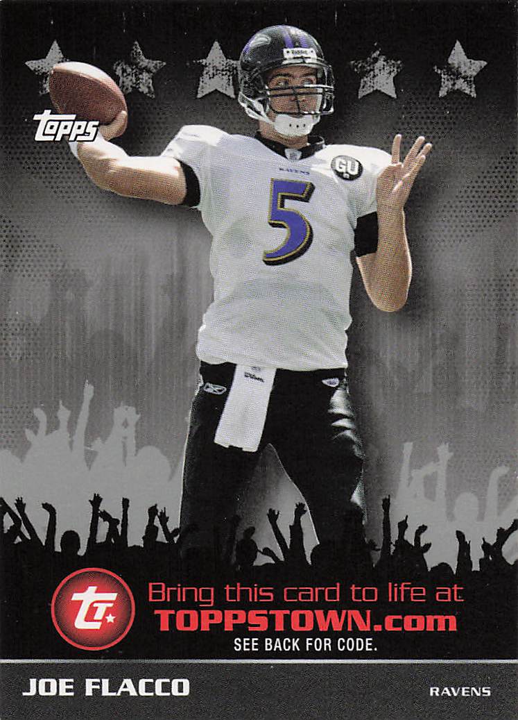 2009 Topps Football ToppsTown Silver Joe Flacco #TTT6