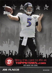 2009 Topps Football ToppsTown Silver Joe Flacco #TTT6