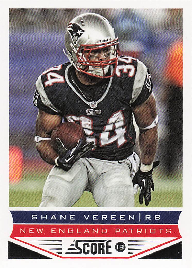 2013 Score Football Shane Vereen #127