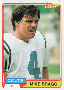 1981 Topps Football Mike Bragg #483