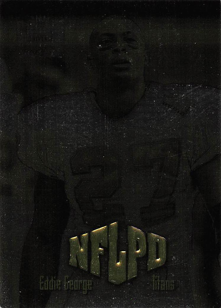1999 SkyBox Metal Universe Football Eddie George #195