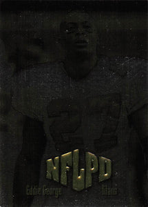 1999 SkyBox Metal Universe Football Eddie George #195