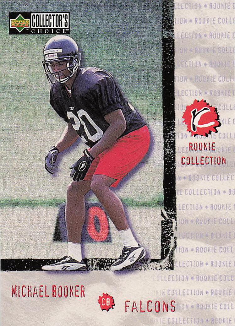 1997 Collector's Choice Football Michael Booker #332