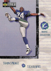 1997 Collector's Choice Football Shawn Springs #352