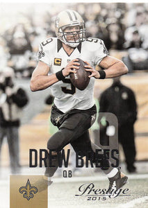 2015 Panini Prestige Football Drew Brees #142