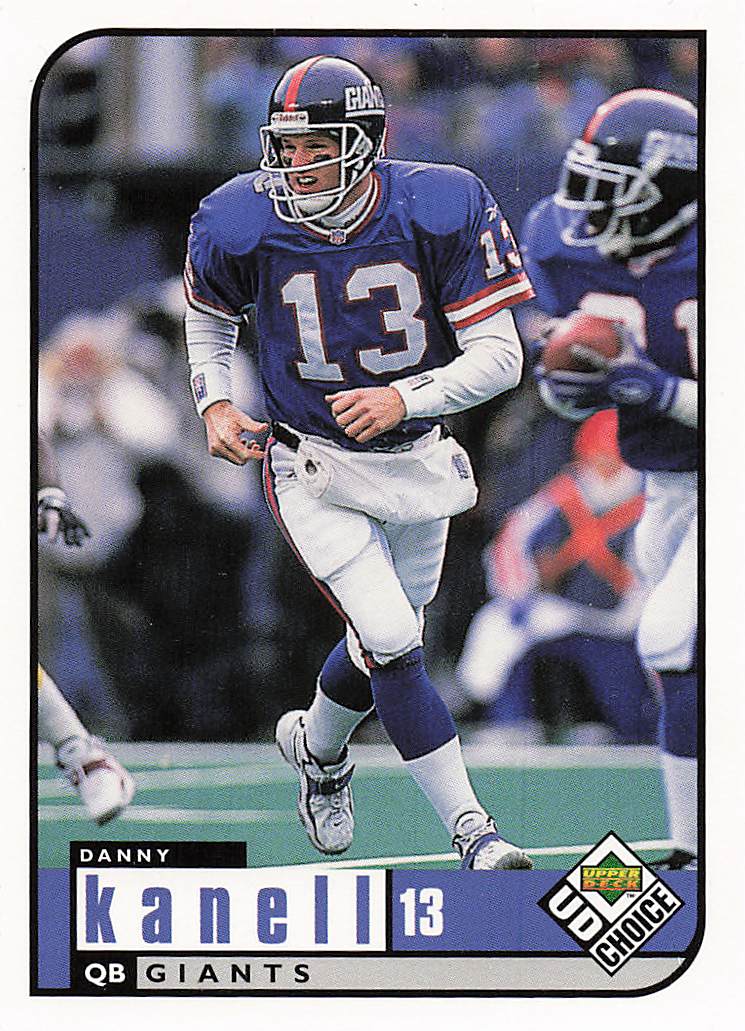 1998 UD Choice Football Danny Kanell #115