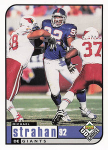 1998 UD Choice Football Michael Strahan #118