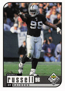 1998 UD Choice Previews Football Darrell Russell #131