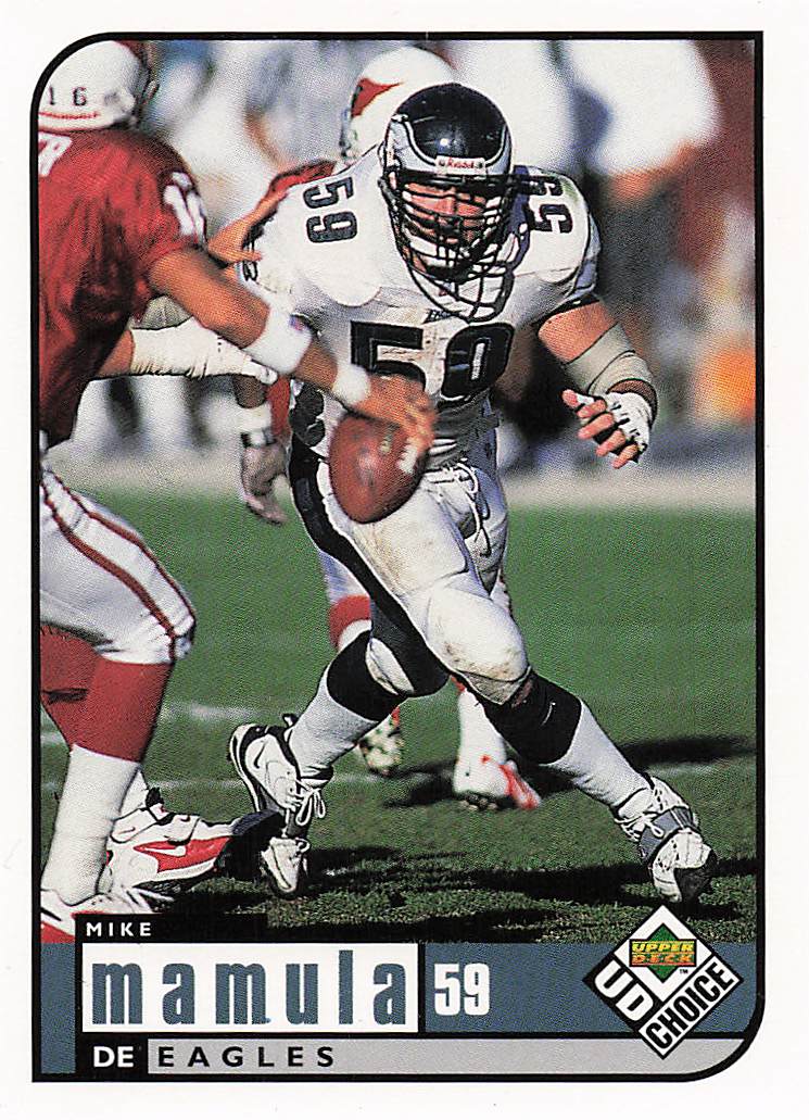 1998 UD Choice Football Mike Mamula #137