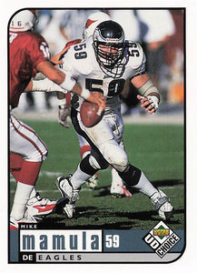 1998 UD Choice Football Mike Mamula #137