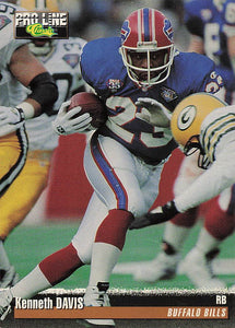 1995 Pro Line Football Kenneth Davis #91