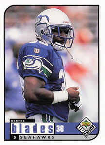 1998 UD Choice Football Bennie Blades #167