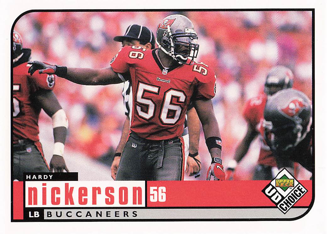 1998 UD Choice Football Hardy Nickerson #179