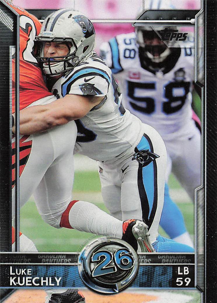 2015 Topps Football Luke Kuechly #387