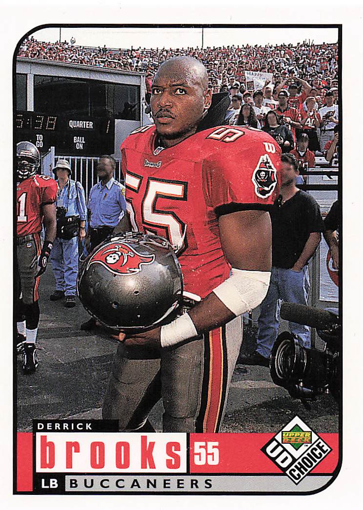 1998 UD Choice Football Derrick Brooks #177