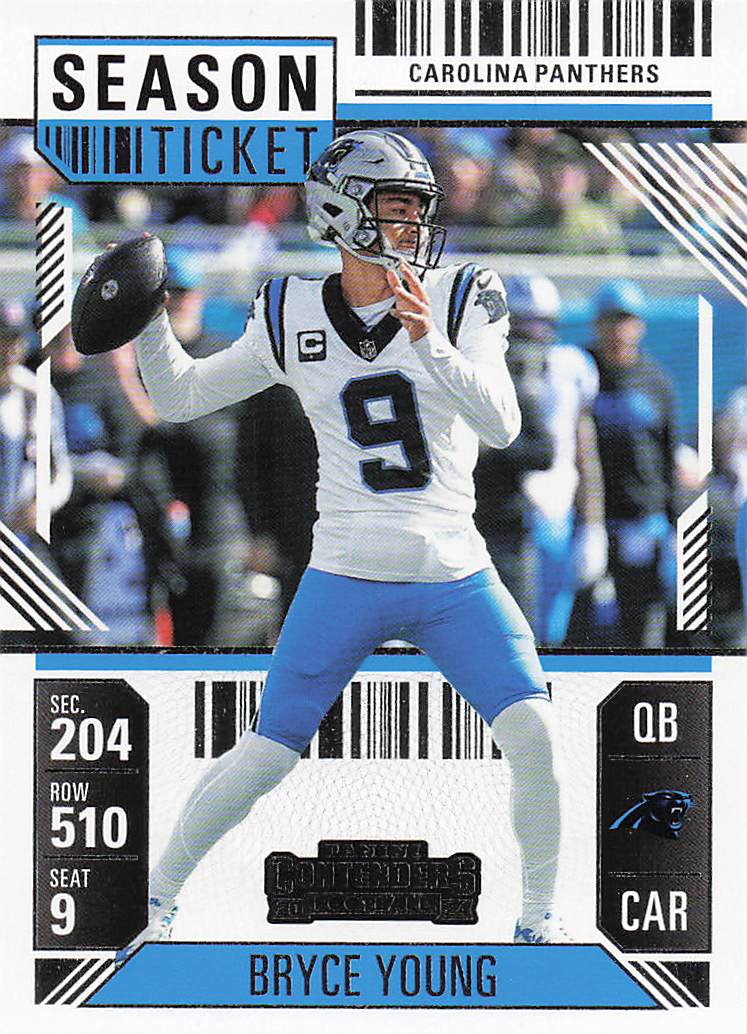 2024 Panini Contenders Football Season Ticket Retail Bryce Young #14