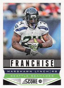 2013 Score Football Marshawn Lynch #295