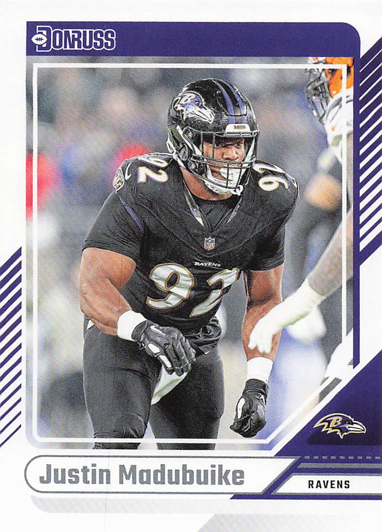 2024 Donruss Football Justin Madubuike #49