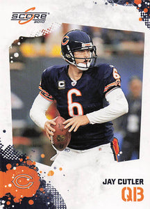 2010 Score Football Jay Cutler #52